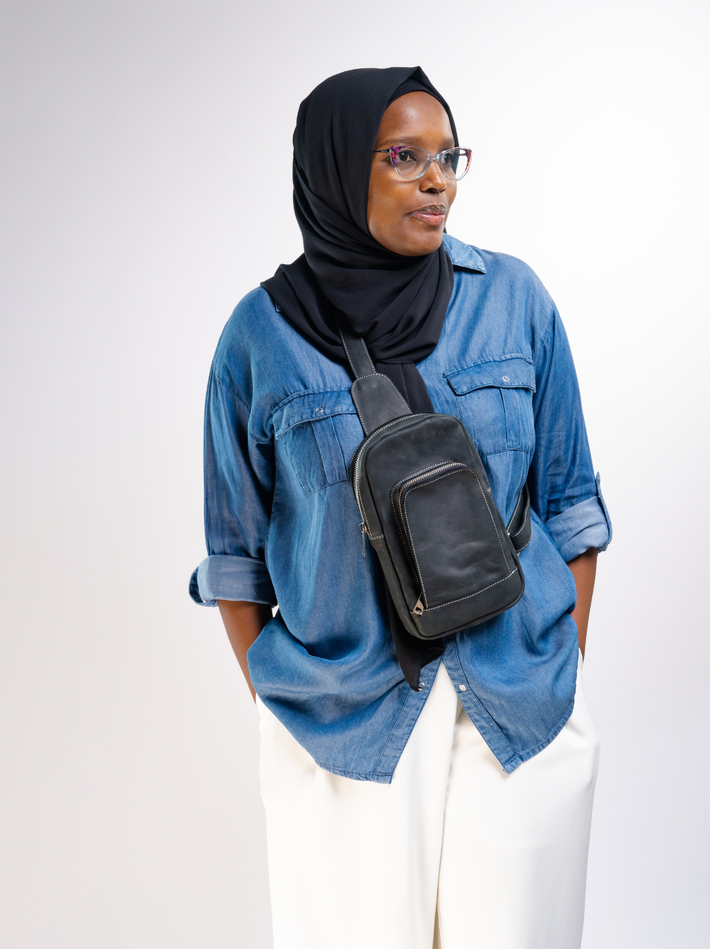 Wanj Matte Crossbody bag