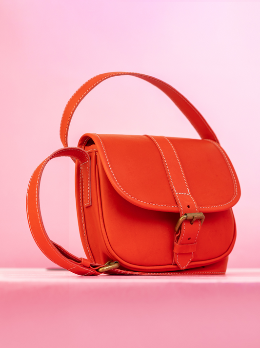Red Minimalist Sling Bag