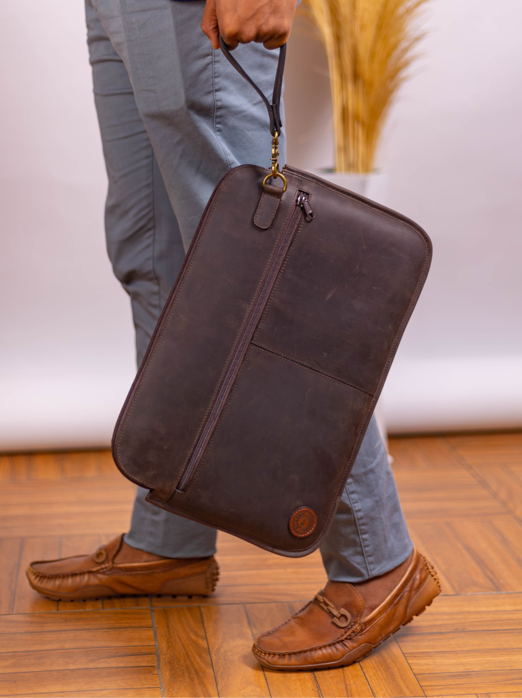 Mocca Brown Laptop Sleeve